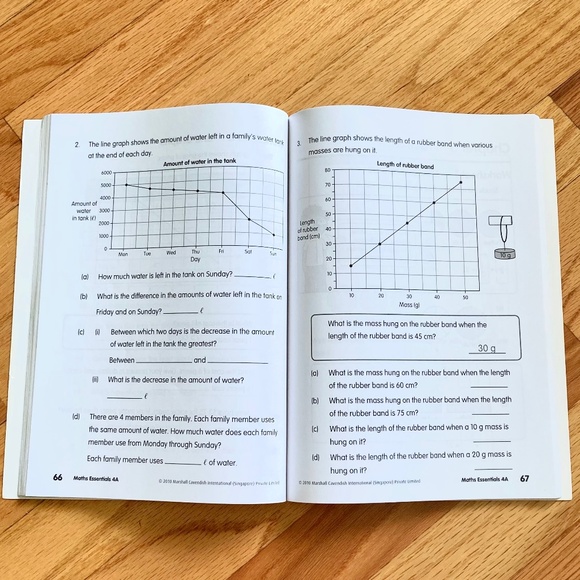 Math Essentials Primary 4A and 4B math skills reinforcement homeschool math book - Picture 6 of 13